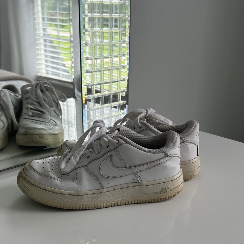 Nike White Low-Top Sneakers